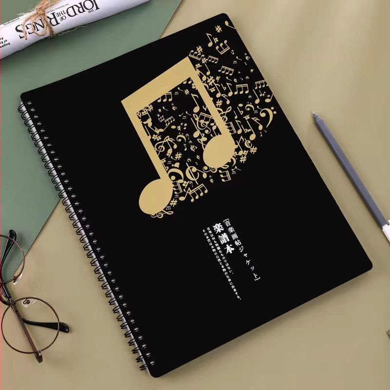 Папка за ноти с прозрачен джоб за вложки, PP материал, модел TQ10-60