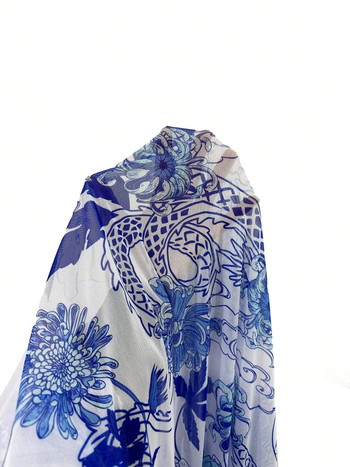 Γυναικεία κάπα κινεζικού στυλ με πολλαπλές επιλογές φορέματος, ύφασμα πολυεστέρα 95% / σπάντεξ 5%, βάρος ύφανσης 142–159 g/m², κατάλληλη για θαλάσσιες δραστηριότητες, έμπνευση από κινεζικό στυλ