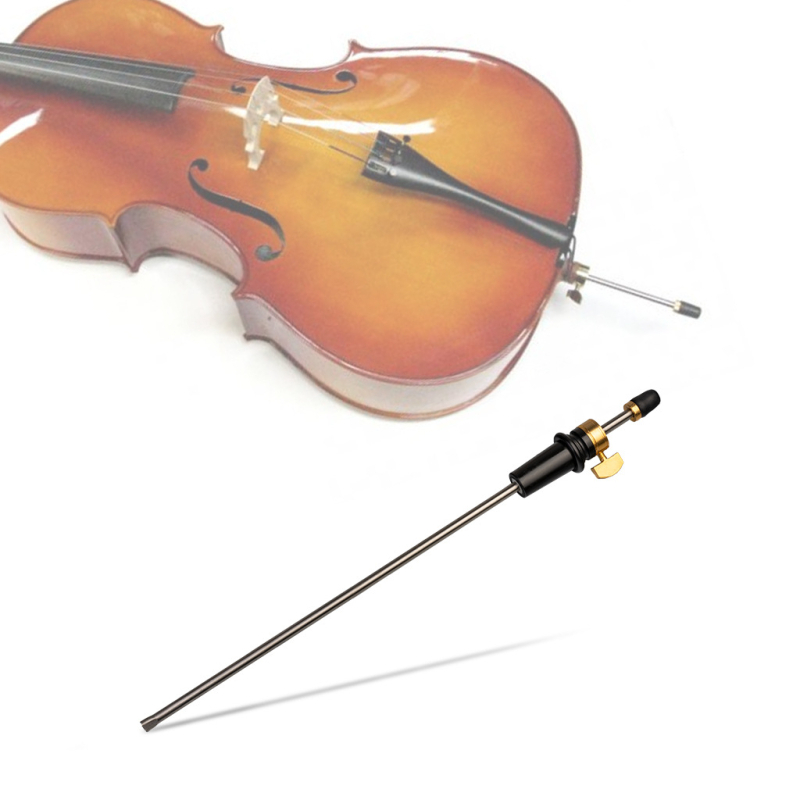 NAOMI Podpera chvosta violončela – Model 4/4-1/10, Drevo/Železo, Príslušenstvo pre strunné nástroje