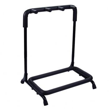 Στήριξη προβολής κιθάρων για πολλαπλά όργανα — χωρητικότητα 3/5/7/9 κιθάρες, μεταλλική κατασκευή από σωλήνες σιδήρου με επένδυση προστασίας, κατάλληλο για μουσικά όργανα, μάρκα MEXES