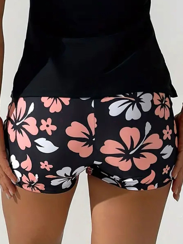 Γυναικείες μποξέρ μαγιό με επένδυση, αντιολισθητικό σχέδιο, εξωτερικός ύφασμα πολυεστέρα/νάιλον, επένδυση από σπάντεξ (18%), μάρκα 25A007XF114, για κολύμβηση και αθλητισμό στο νερό