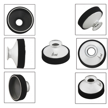 Κυκλικός σιγαστήρας για άλτο σαξοφώνου από ABS, κατάλληλος για αρχάριους, μοντέλα B57, B56, ND47, αξεσουάρ σαξοφώνου