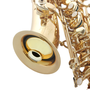 Κυκλικός σιγαστήρας για άλτο σαξοφώνου από ABS, κατάλληλος για αρχάριους, μοντέλα B57, B56, ND47, αξεσουάρ σαξοφώνου