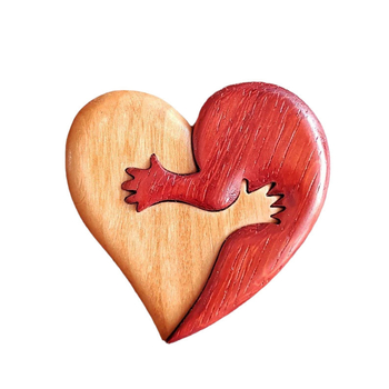 Dance collection декоративна висулка от бук, дървена, модерен стил