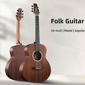 Tie Duo Folk Guitar YSSBL36/L – Spruce top, Rosewood fingerboard, Closed-gear tuners, Matte finish