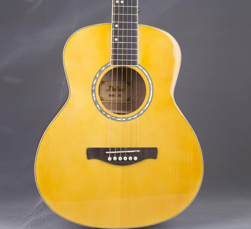 Tie Duo Folk Guitar YSSBL36/L – Spruce top, Rosewood fingerboard, Closed-gear tuners, Matte finish