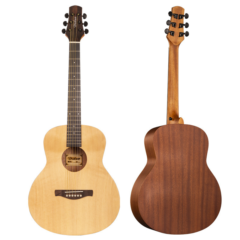 Tie Duo Folk Guitar YSSBL36/L – Spruce top, Rosewood fingerboard, Closed-gear tuners, Matte finish