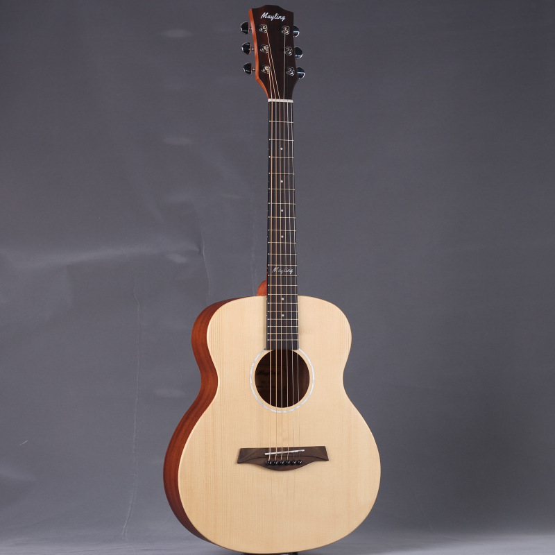 Tie Duo Folk Guitar YSSBL36/L – Spruce top, Rosewood fingerboard, Closed-gear tuners, Matte finish