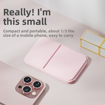 Sulankstomas veidrodėlis makiažui – stačiakampis, kompaktiškas, aliuminio lęšis, rėmas PU/PS/PVC