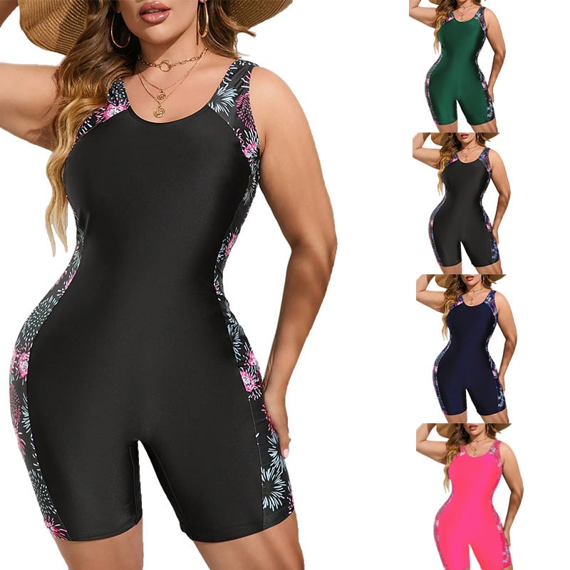 Costum de baie întreg pentru femei, fără mâneci, cu cupă pentru bust fără suport metalic, material 82% poliester, căptușeală 100% poliester