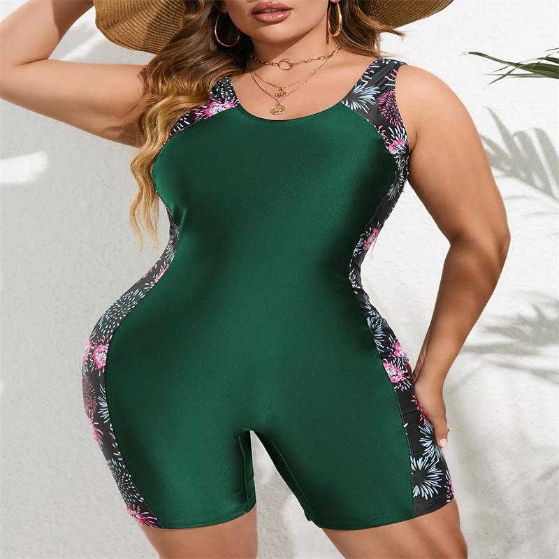 Costum de baie întreg pentru femei, fără mâneci, cu cupă pentru bust fără suport metalic, material 82% poliester, căptușeală 100% poliester