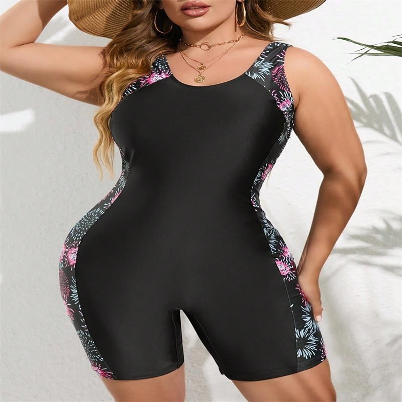 Costum de baie întreg pentru femei, fără mâneci, cu cupă pentru bust fără suport metalic, material 82% poliester, căptușeală 100% poliester