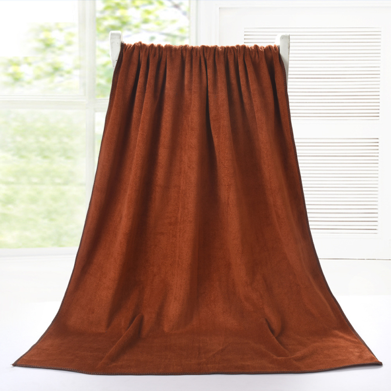 Mikropluošto vonios ir paplūdimio rankšluostis, 200–300 g, 100D siūlai, pritaikytas apdorojimas