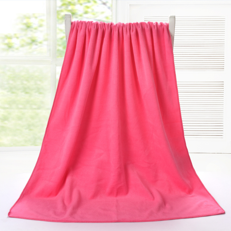 Mikropluošto vonios ir paplūdimio rankšluostis, 200–300 g, 100D siūlai, pritaikytas apdorojimas