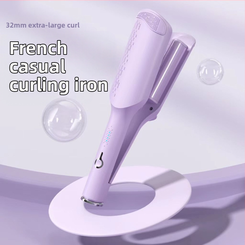 Къдрен плойка за домашна употреба, нагревателен елемент 31 мм+, кабелно захранване AC, екологична сплав, корпус PBT, 35 W, 220 V, време за стилизиране около 5 мин