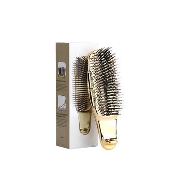 Plaukų šukė su ABS elektroplėtos korpusu; nailono adatų; meridijanų masažas; galvos odos valymas; drėgnas ir sausas naudojimas; nešiojama