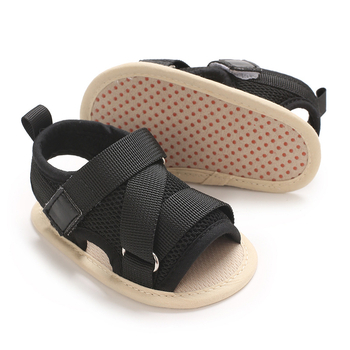 Νηπιακά σανδάλια με ανοιχτό δάχτυλο, μαλακή σόλα, αναπνεύσιμα, αντιολισθητικά, χαμηλό ύψος, 12-36 μηνών