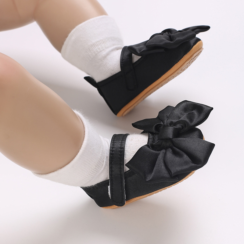 Cipele za bebe princeze, 0-1 godina, proljeće i jesen, velika mašna, meka podloga, cipele za hodanje