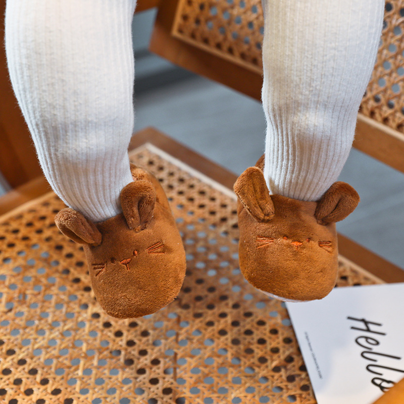 Pantofi de mers pentru copii cu partea superioară din bumbac, model animal, respirabili, pentru 12–36 de luni, încălțăminte casual