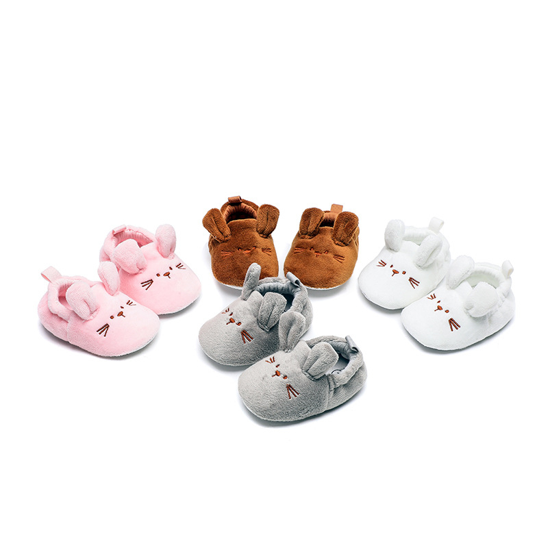 Pantofi de mers pentru copii cu partea superioară din bumbac, model animal, respirabili, pentru 12–36 de luni, încălțăminte casual