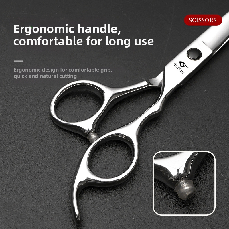 Ножици за подстригване, Fanru, дебелина 7, с лицензирана частна марка