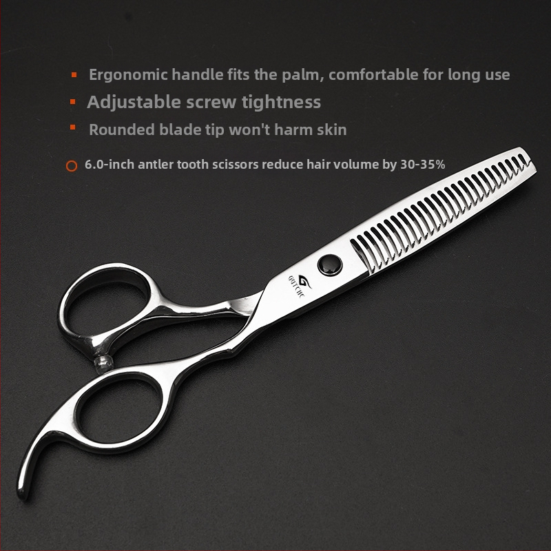 Ножици за подстригване, Fanru, дебелина 7, с лицензирана частна марка