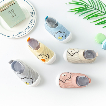 Νήπια Παπούτσια για περπάτημα, βαμβακερό επάνω μέρος, αναπνευσιμα, αντιολισθητική σόλα, για 12–48 μηνών