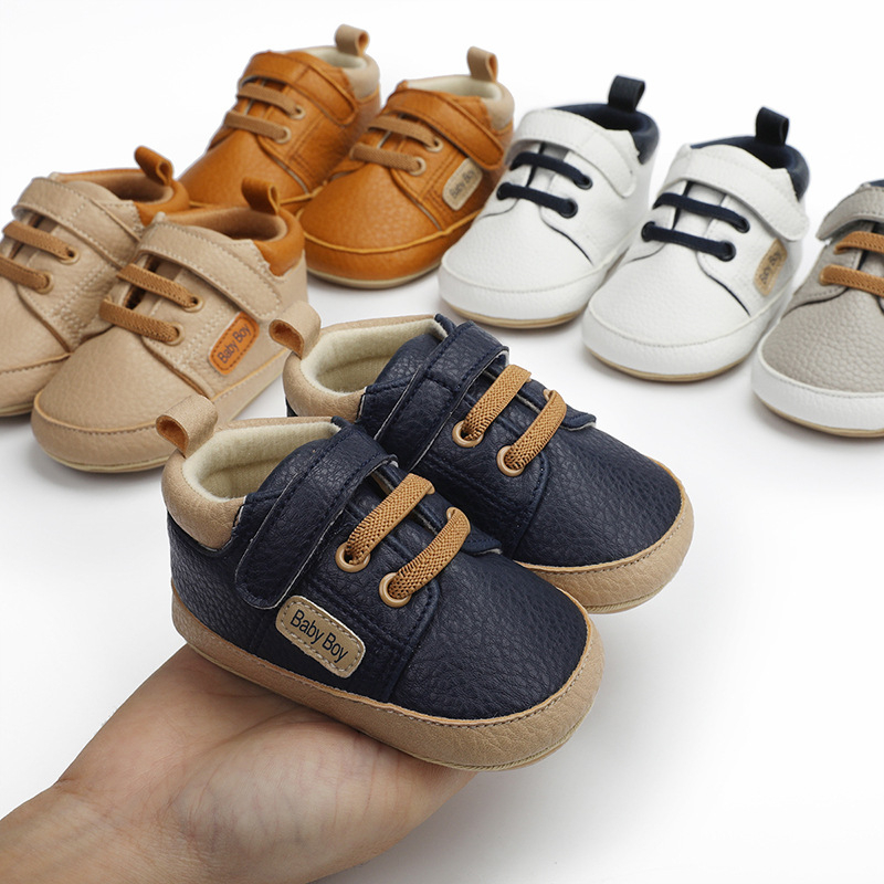 Aimeile cipele za bebe i malu djecu, 12–36 mjeseci, prozračne PU gornji dio, protuklizna podloga, Velcro zatvarač