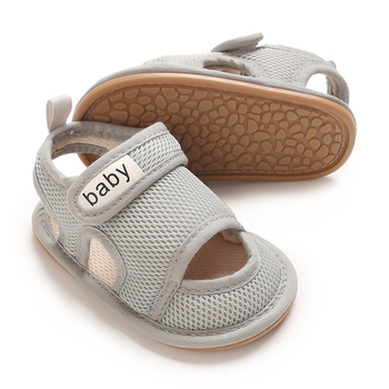 Παπούτσια για βρέφη και νήπια — αναπνεύσιμα, αντιολισθητική σόλα, Velcro κλείσιμο, βαμβακερή άνω, για 12–36 μηνών
