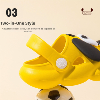 Perforētās bērnu sandales ar EVA augšpusi, universālas, vecuma 1–6 gadi, vasaras 2024 izlaidums