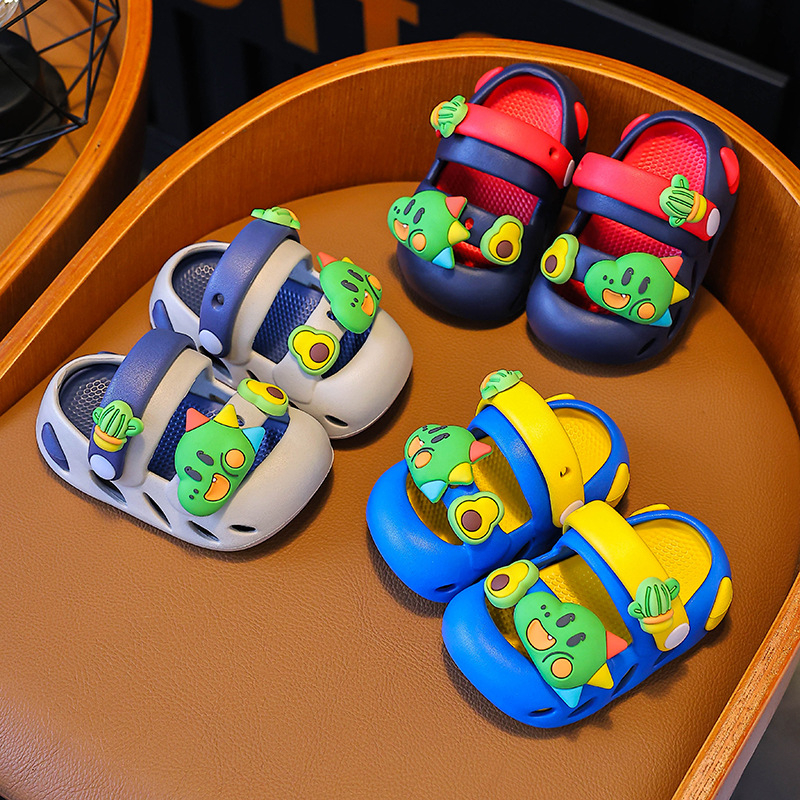 Bērnu EVA sandales Cartoon Paradise – neslīdošas iekšējās sandales vecumā no 4 līdz 12 gadiem, vasara 2024