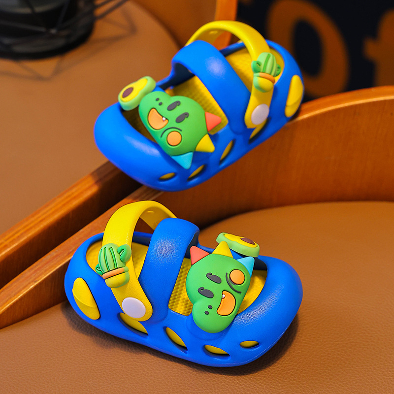 Bērnu EVA sandales Cartoon Paradise – neslīdošas iekšējās sandales vecumā no 4 līdz 12 gadiem, vasara 2024