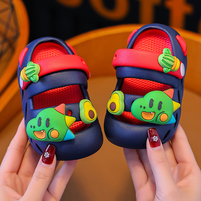 Bērnu EVA sandales Cartoon Paradise – neslīdošas iekšējās sandales vecumā no 4 līdz 12 gadiem, vasara 2024