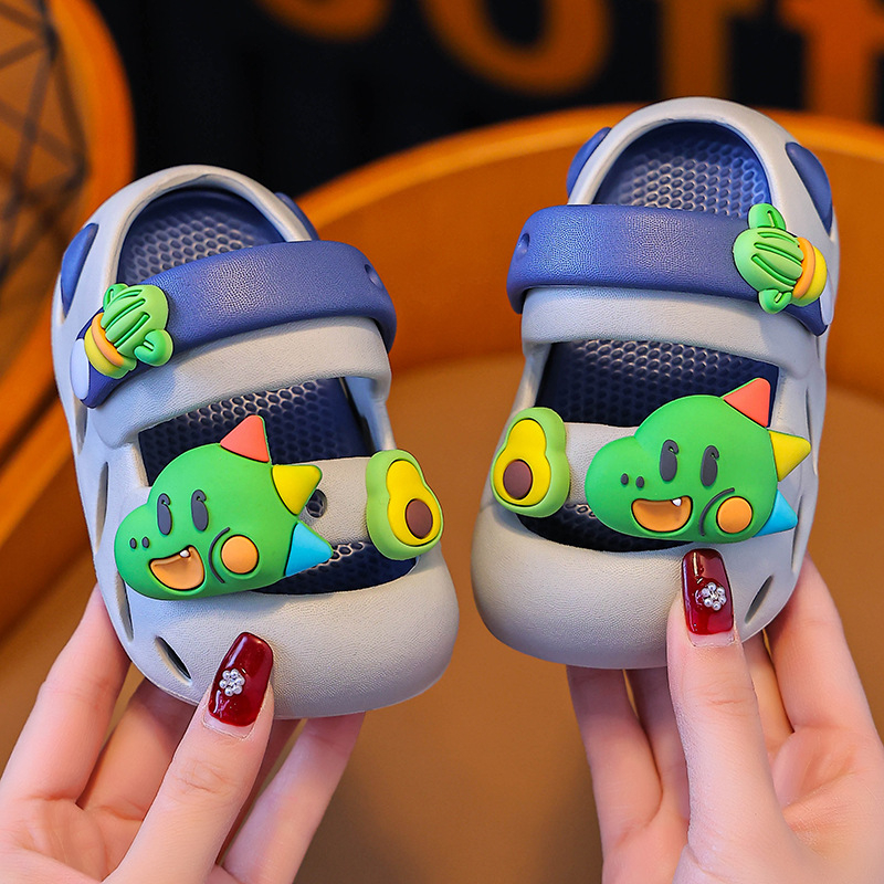 Bērnu EVA sandales Cartoon Paradise – neslīdošas iekšējās sandales vecumā no 4 līdz 12 gadiem, vasara 2024