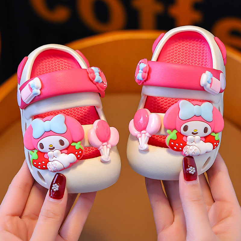 Bērnu EVA sandales Cartoon Paradise – neslīdošas iekšējās sandales vecumā no 4 līdz 12 gadiem, vasara 2024