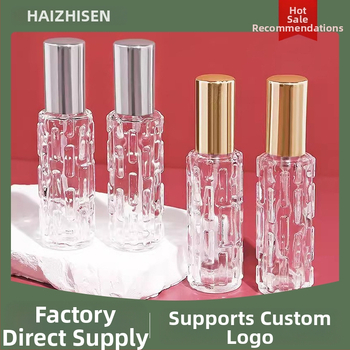 Staklena bočica parfema za nadopunu s raspršivačem, prešeno staklo, prijenosna prazna bočica za uzorke, Sea Forest marka, kartonsko pakiranje