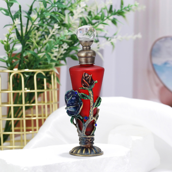 Bočica parfema u Dubai stilu za salone ljepote, staklo, elektroplating, dugi oblik, porijeklo Kina, licencirane privatne marke