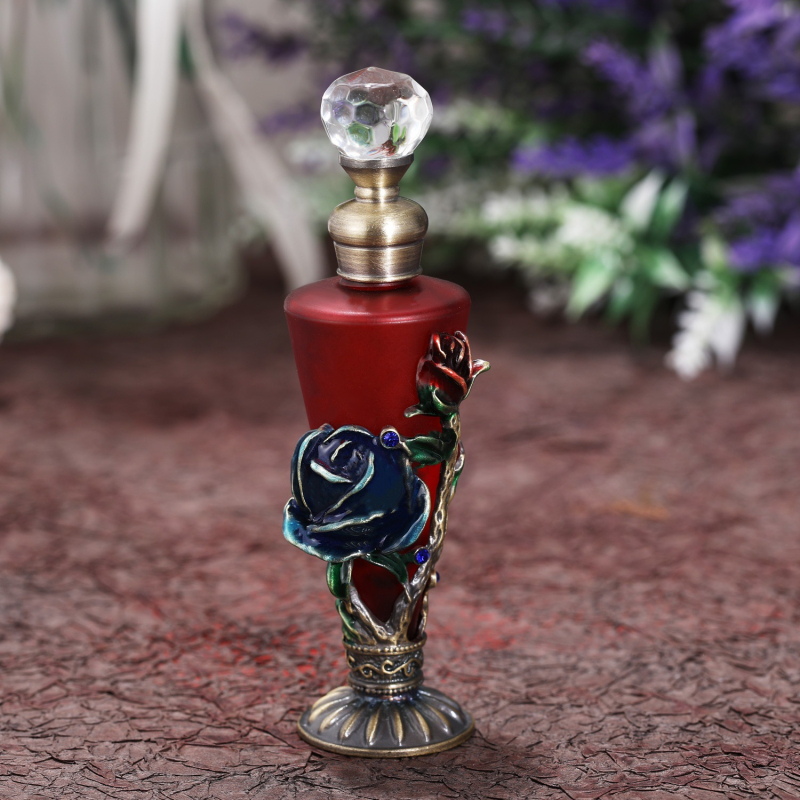 Bočica parfema u Dubai stilu za salone ljepote, staklo, elektroplating, dugi oblik, porijeklo Kina, licencirane privatne marke