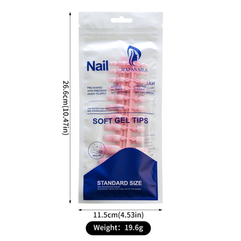 Nokti za nožne prste – kvadratnog oblika, retro gradijent, za nošenje, set od 120 komada za dame