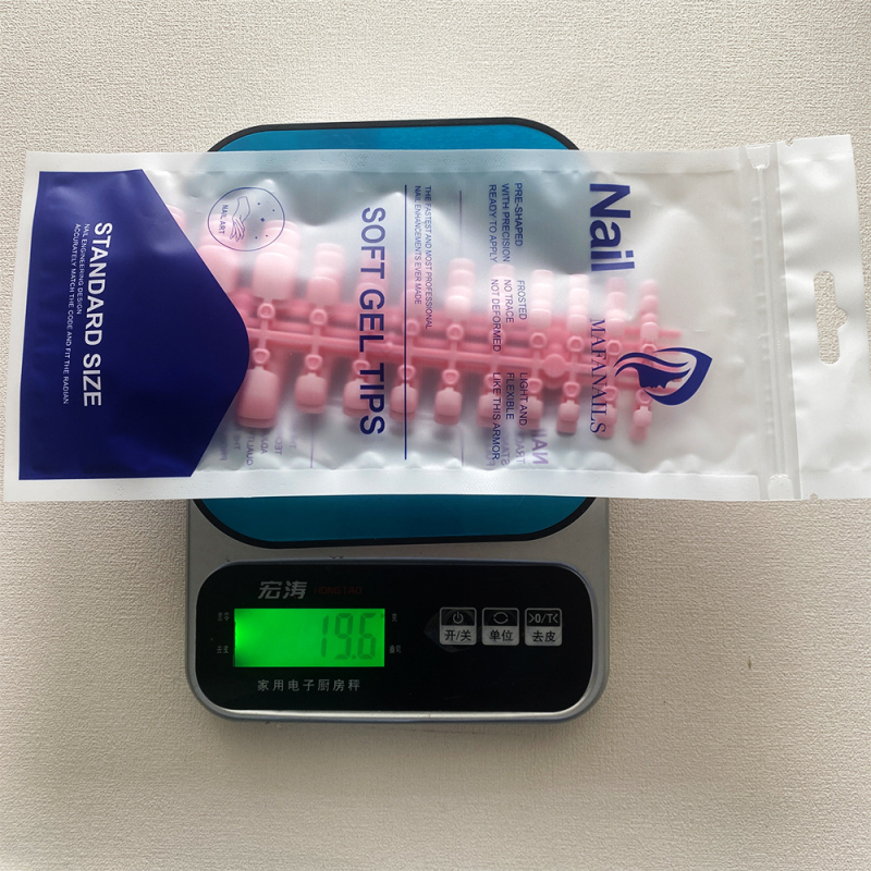 Nokti za nožne prste – kvadratnog oblika, retro gradijent, za nošenje, set od 120 komada za dame