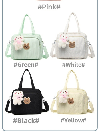 Τσάντα μητέρας-βρέφους για βόλτες, αδιάβροχη, μεγάλη χωρητικότητα, Oxford ύφασμα, σχέδιο anime cartoon, επένδυση πολυεστέρα, καμπύλη ζώνη ώμου