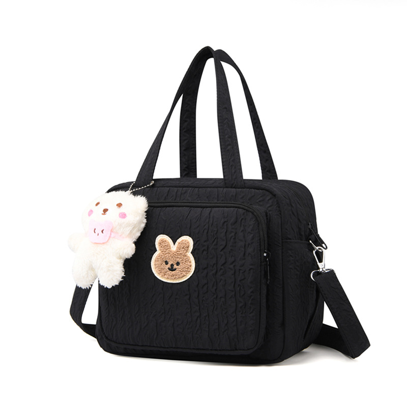 Vízálló anyuka-baba táska, nagy kapacitású, többfunkciós, váll- vagy crossbody-stílusú