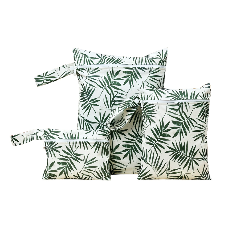 Nordic stílusú 3-darabos utazási tárolótáska szett — többfunkciós, kocka alakú, poliészter (modell SMT084)