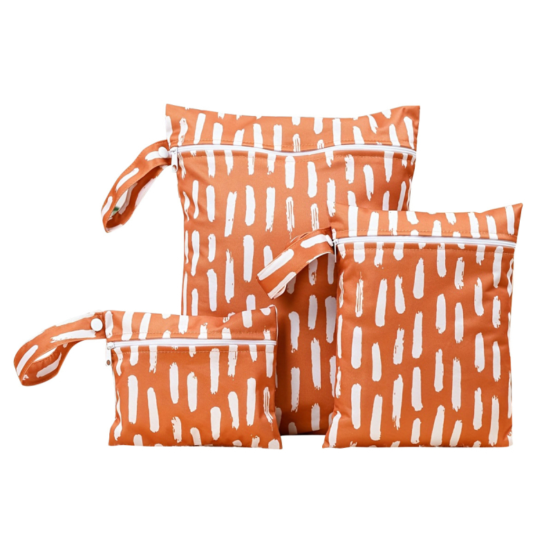 Nordic stílusú 3-darabos utazási tárolótáska szett — többfunkciós, kocka alakú, poliészter (modell SMT084)