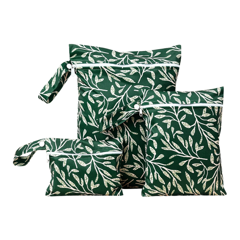 Nordic stílusú 3-darabos utazási tárolótáska szett — többfunkciós, kocka alakú, poliészter (modell SMT084)