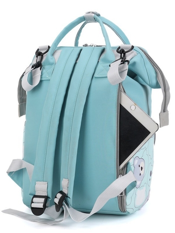 Σακίδιο μητέρας και μωρού με μόνωση, αδιάβροχο, μεγάλη χωρητικότητα, Oxford ύφασμα, διαχωρισμό στεγνό-βρεγμένο