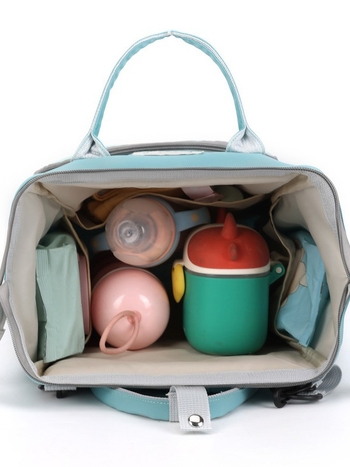 Σακίδιο μητέρας και μωρού με μόνωση, αδιάβροχο, μεγάλη χωρητικότητα, Oxford ύφασμα, διαχωρισμό στεγνό-βρεγμένο