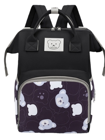 Σακίδιο μητέρας και μωρού με μόνωση, αδιάβροχο, μεγάλη χωρητικότητα, Oxford ύφασμα, διαχωρισμό στεγνό-βρεγμένο