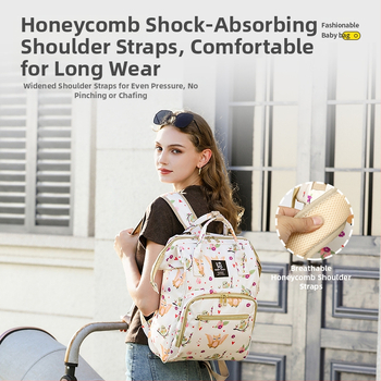 Τσάντα μητρότητας για μωρά - Μεγάλης χωρητικότητας, αδιάβροχη, μονωμένη, ελαφριά, Oxford ύφασμα με επένδυση πολυεστέρα