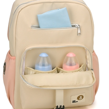 Σακίδιο μητέρων και μωρών, αστικός μινιμαλισμός, ύφασμα Oxford, μονόχρωμο σχέδιο, μόνωση, ανθεκτικότητα στη φθορά, προστασία της σπονδυλικής στήλης, ιμάντες με αεροφυσαλίδες